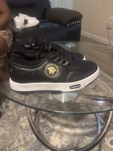 Versace coin sneaker new - versace,