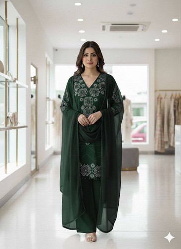 Bollywood designer georgette - bollywood,