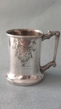 Vecchio Boccale In Argento 800