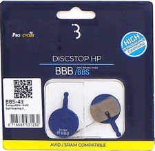 Plaquettes frein bbb avid - plaquettes,