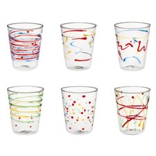 Set 6 bicchieri acqua
