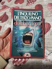 L'INQUILINO DEL TERZO PIANO - TOPOR ROLAND - 1 edizione BOMPIANI 1992