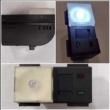 REVISIONATA TORCIA BTICINO LIVING CLASSIC LAMPADA EMERGENZA 4495 4495/0 TICIN