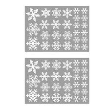2 pz Fiocco di Neve Natalizio