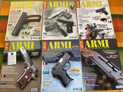 Lotto riviste armi the - 12,