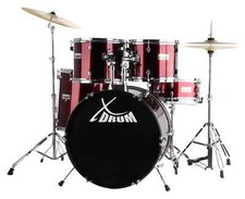 Kit Batteria Acustica Drum Set