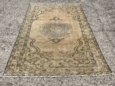 Tappeto da zona, tappeto vintage, tappeto grande tessuto a mano, tappeto Oush...