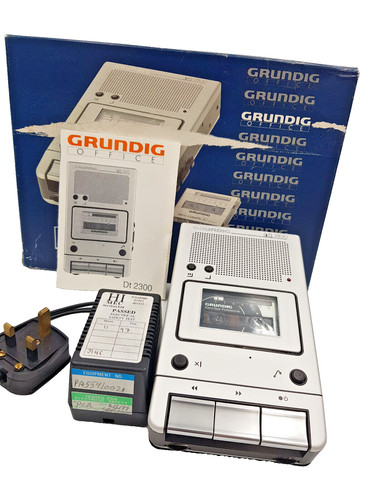 Grundig 2300 steno cassette - dt, steno-cassette