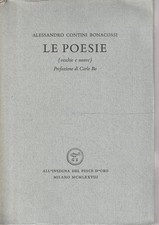 Le poesie (vecchie e nuove) di Alessandro Contini Bonacossi