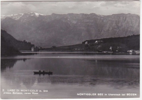 Lago monticolo bolzano - monticolo,