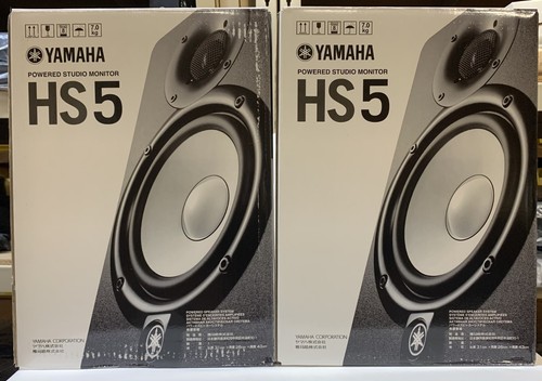 Yamaha hs5 powered studio - yamaha,