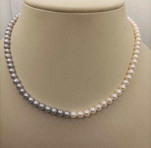 Collana perle acqua dolce - collana,