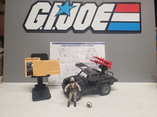 Joe cobra stinger 1984 - gi,