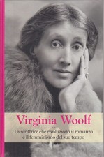 LN2- GRANDI DONNE VIRGINIA WOOLF SCRITTRICE ROMANZO FEMMINISMO - RBA - C - XFS