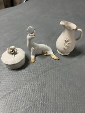 CERAMICA DI CAPODIMONTE 3 Oggetti