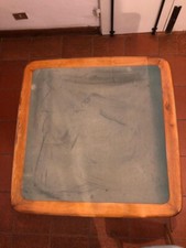 tavolo da gioco pieghevole a bordi stondati da bridge, vintage, buone condizioni