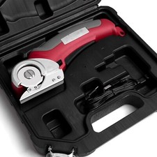 FORBICI ELETTRICHE TAGLIERINA PER TESSUTI RICARICABILE TAGLIA PELLE CARTONE