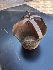 ANTICO SECCHIO IN RAME MISURE H.24 CM DIAMETRO 20 CM VEDI FOTO
