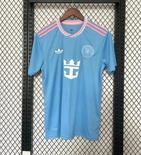 Maglia calcio Inter Miami 2025 terza blu versione tifoso MESSI #10