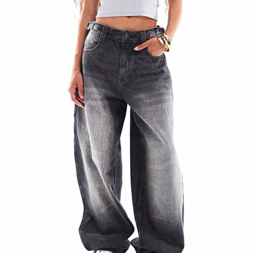 Jeans cargo bershka donna - jeans,