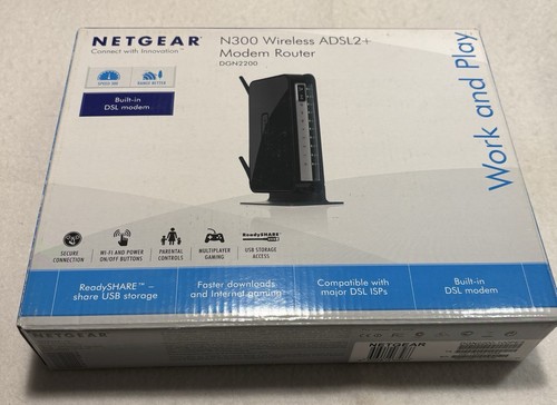 Netgear dgn2200 modem router - dgn2200,