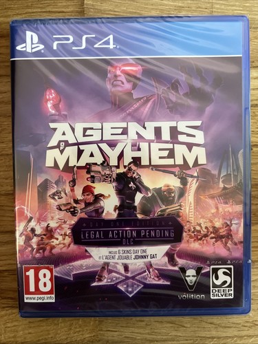 Jeu video ps4 agents mayhem - agents,