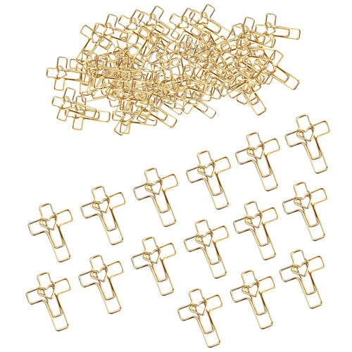 400pcs fermacarte croce cuore - 400pcs,