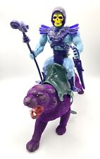 Skeletor + Panthor Taiwan 1981 Vintage Motu Mattel 100% Complete & Original B