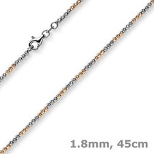 1,8mm Collier Catenina con
