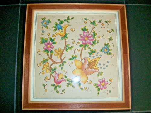 Quadretto vintage con immagine - quadretto,
