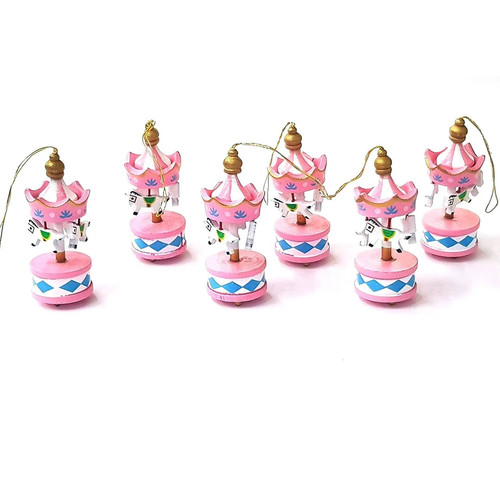 Mini carillon colore rosa - 6,