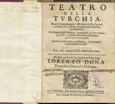 Teatro della Turchia Dal Sig. Marchese Febvre CMA Steffano Curti in Venetia 1684