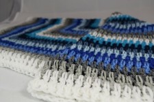 Copertina neonato uncinetto