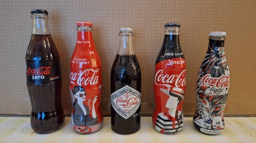 Bottiglie coca cola - bottiglie,