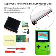 Kit LCD retroilluminazione GameBoy Color GBC IPS Q5 2.0 schermo laminato con guscio pretagliato