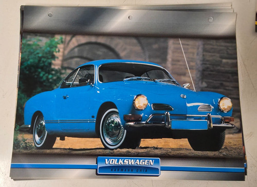 Volkswagen karmann ghia carte - volkswagen,
