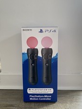 Sony PlayStation 4 VR Move Motion Controller Twin Pack PS4+PS5 IMBALLO ORIGINALE NUOVO