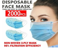 2000 PZ Maschera Viso Monouso