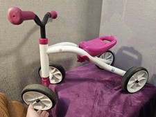 CHILLAFISH QUADIE ROSA 4 Ruote Cavalcabile per Bambini - Sedile Regolabile