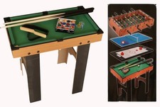 GIOCO 4 IN 1 CALCETTO BILIARDO