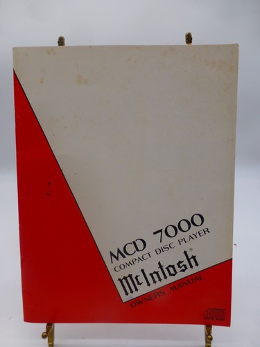 Mcintosh mcd 7000 - 7000, lettore