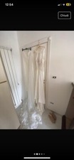 abito da sposa usato Velo Due Metri Taglia 46 Vestito Da Sposa Fortunato