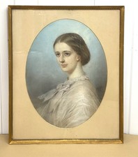 Antico dipinto ritratto