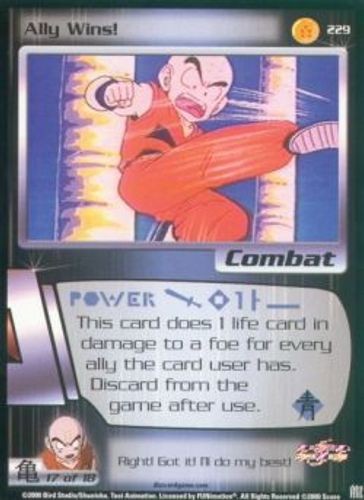 Ally wins saiyan saga - ally, wins!