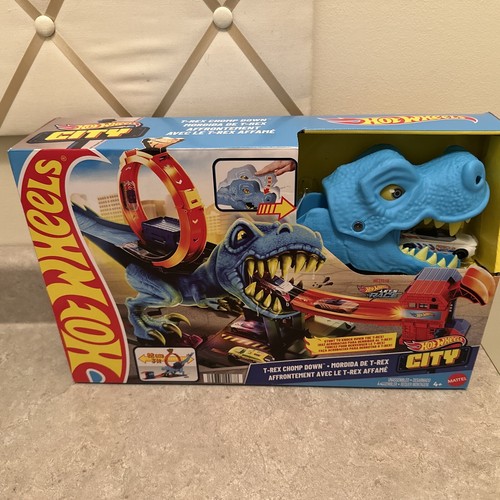 Hot wheels city rex chomp - hot, t