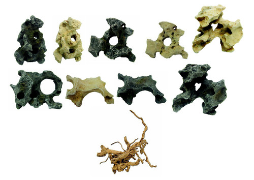 Croci decorazioni roccia legno - croci,