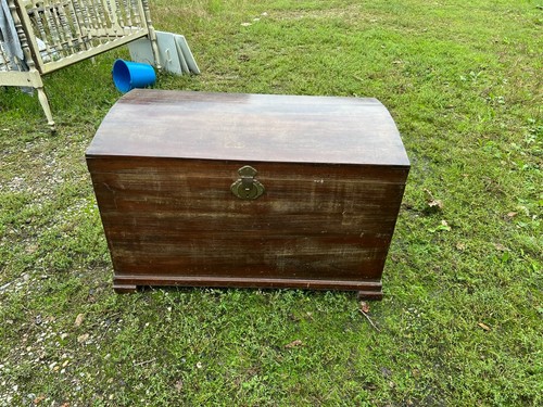 Baule forziere legno - forziere, in