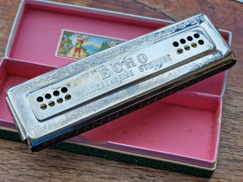 Vintage hohner the echo harp - vintage,