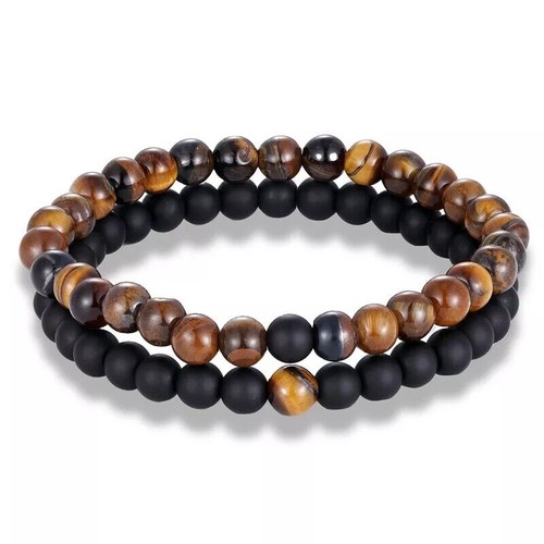 Bracciale pietre dure nero - in,