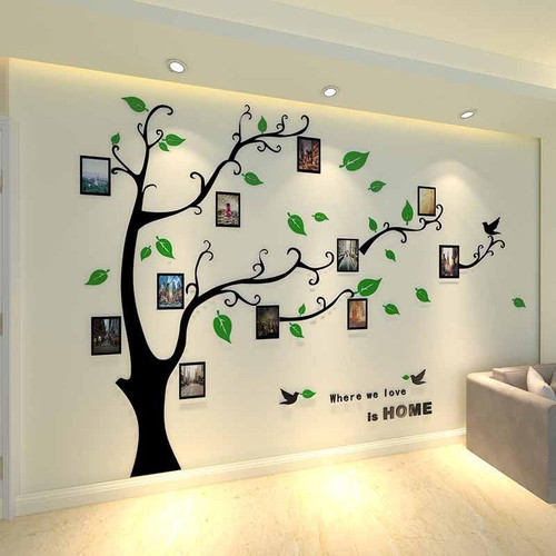 Grande albero adesivo muro - grande,